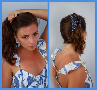 Fresh Hairstyles with Diamante Hair Claw Clips
