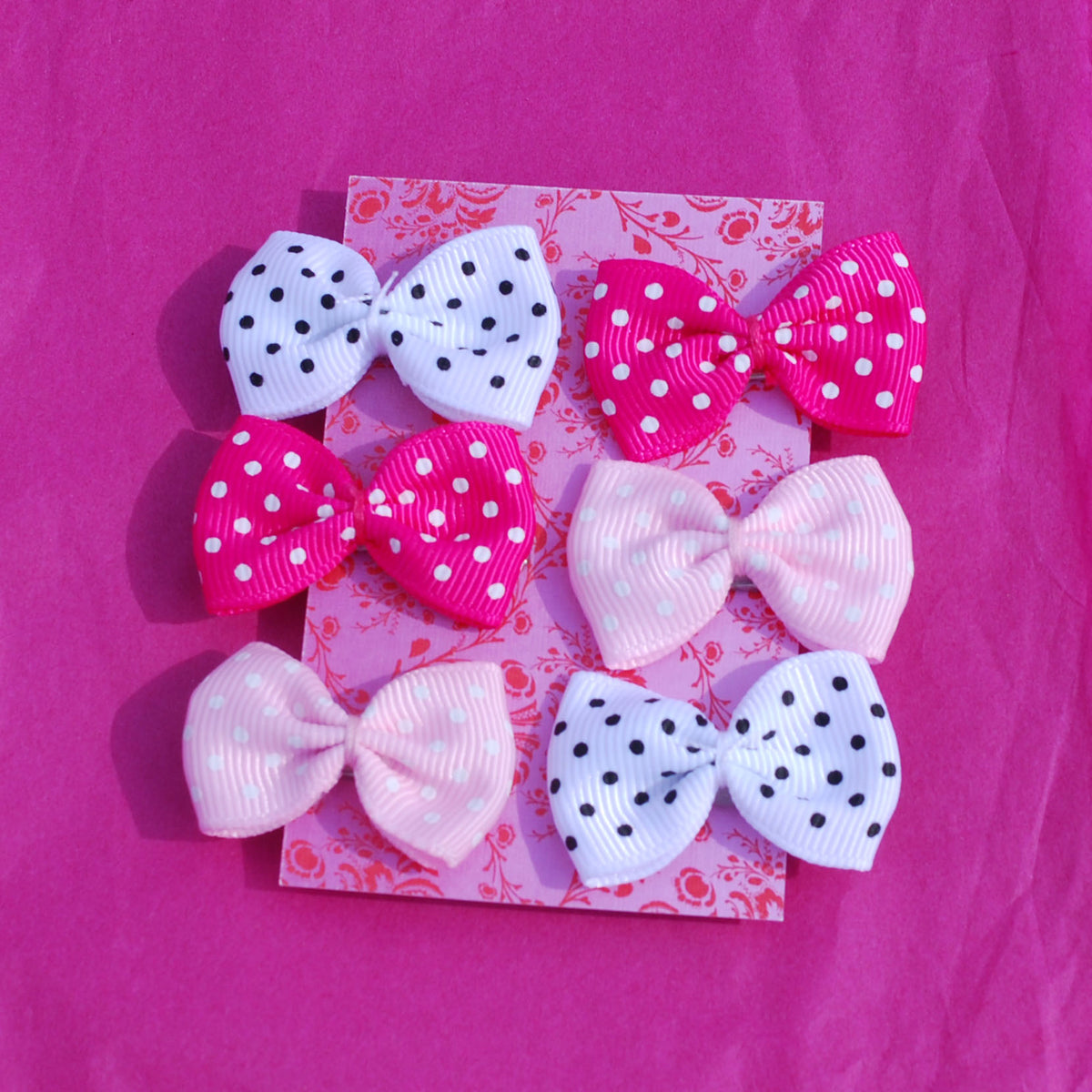  MIKONIKO Bow Hair Clips 2PCS Set for Women and Girls