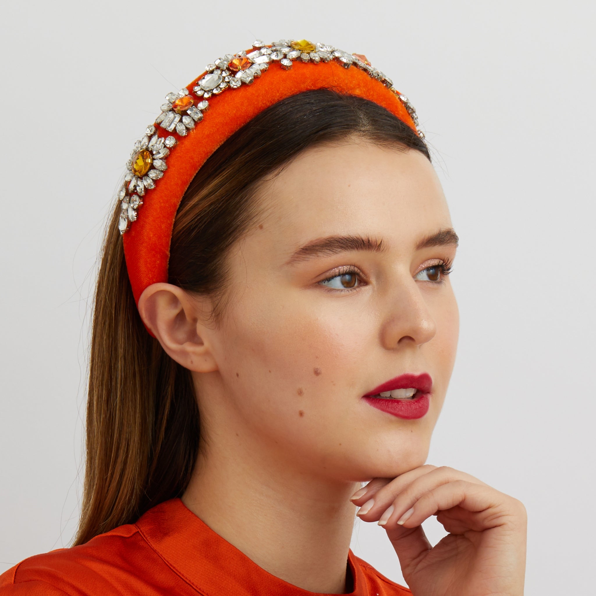 Orange supreme headband best sale