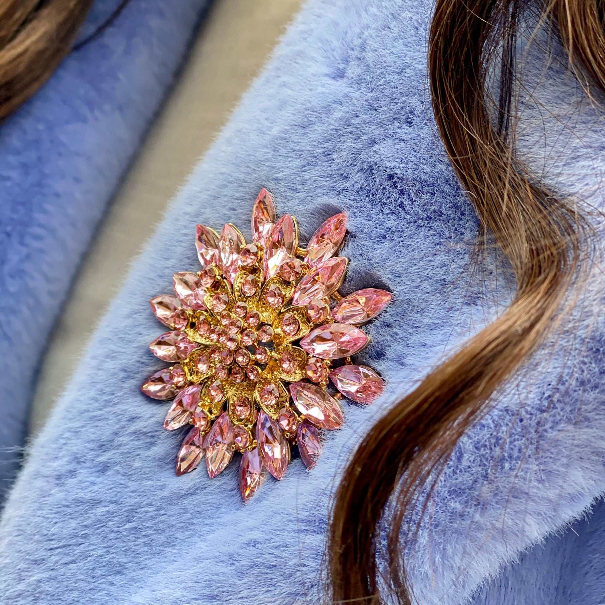 Brooch in coat online