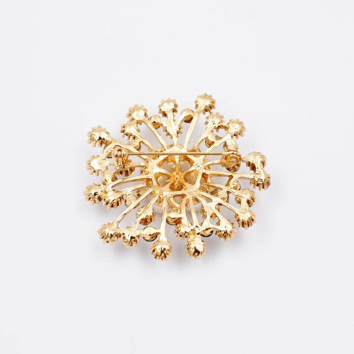 vintage hat pearl brooch removable