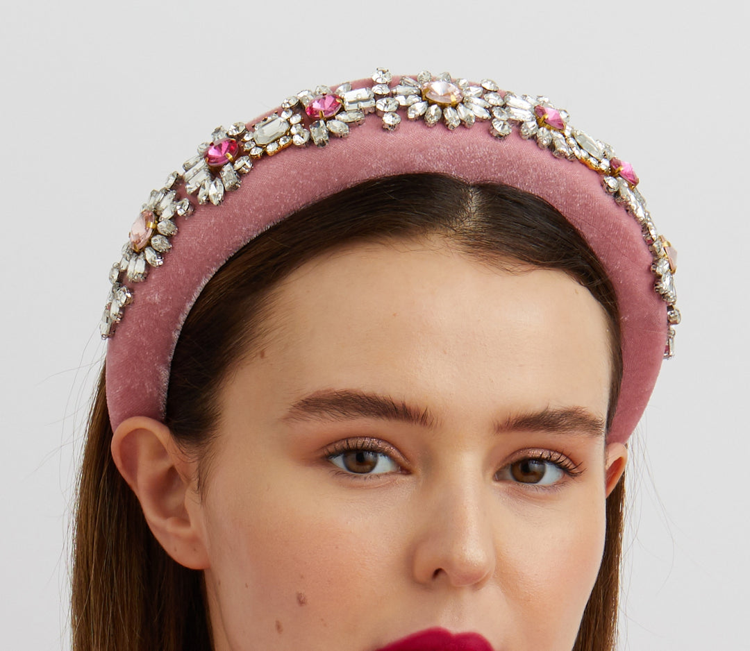 Prom-Hair-Accessories-Styling-Pink-Jewelled-Headband