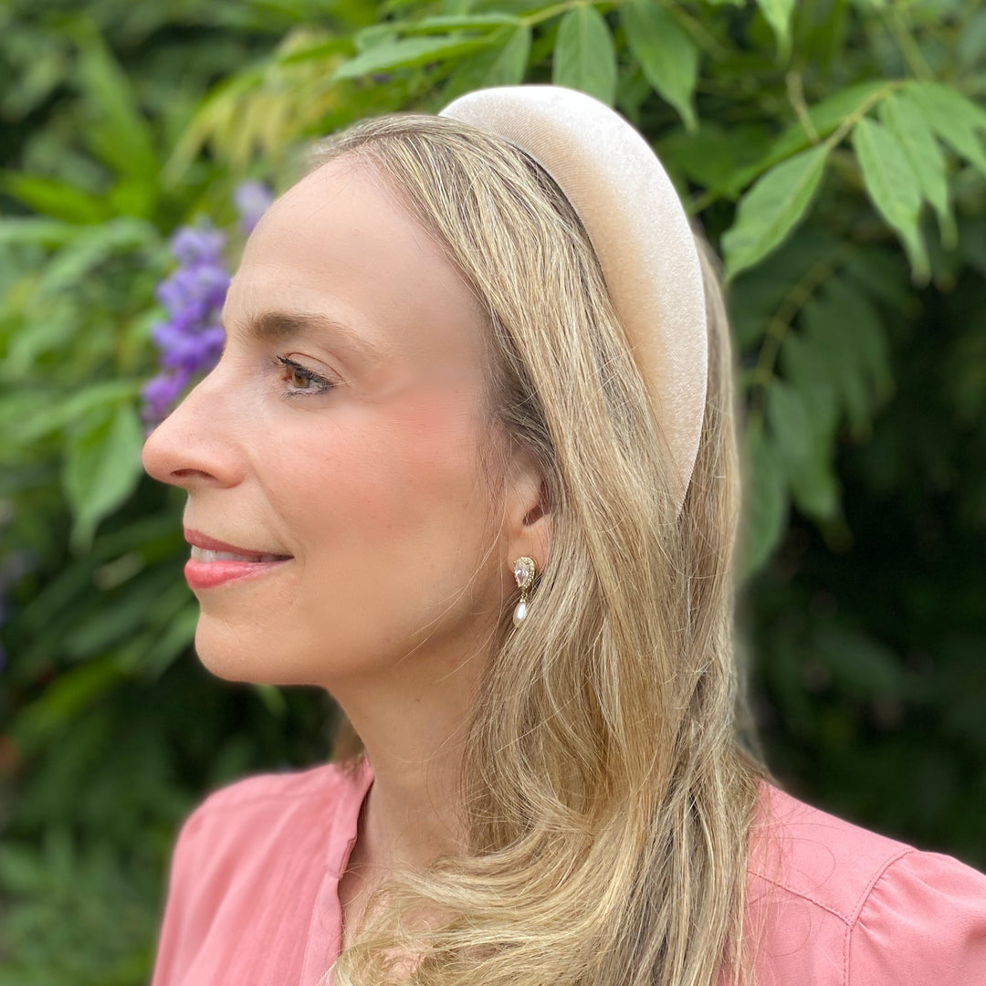 our favourite hairstyles using headbands velvet padded headband