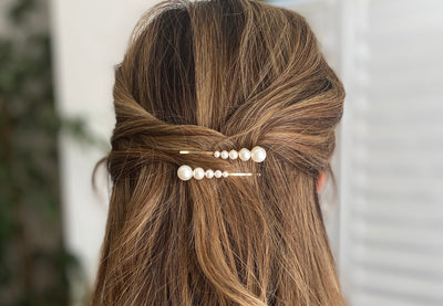 Pearl Hair Slides: 3 Simple Styling Ideas