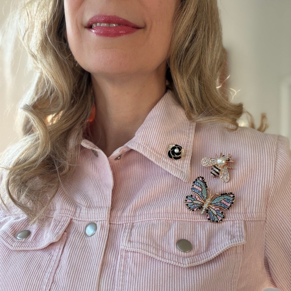 brooch aesthetic 5 ways to wear brooches worn in cluster