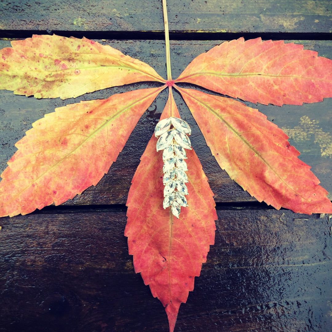 Leaf Hair Barrettes