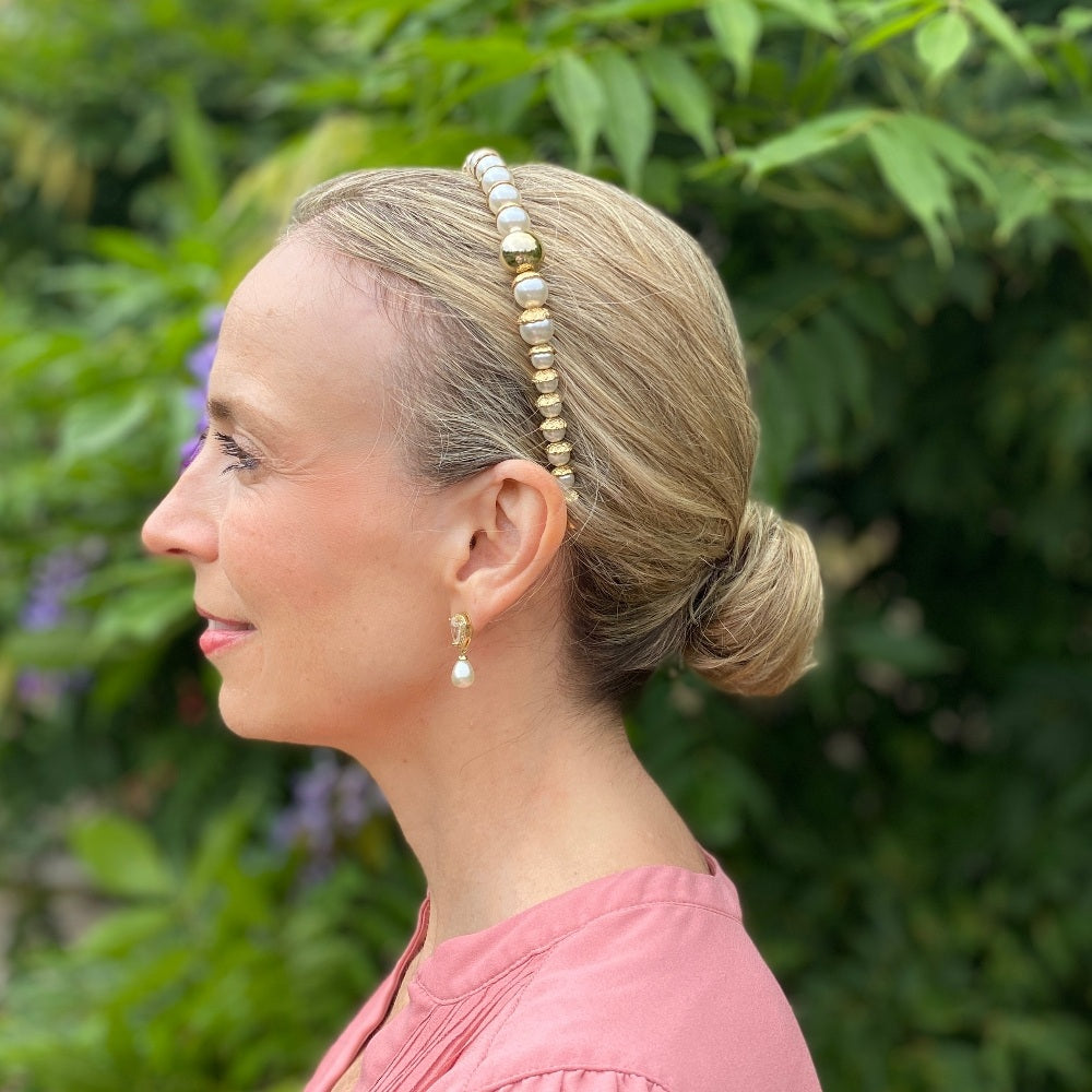 pearl headband perfection 5 simple ways to wear this timeless accessory