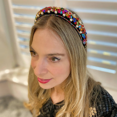 Colourful Headband Statement Hair Band Party Headpiece Guest