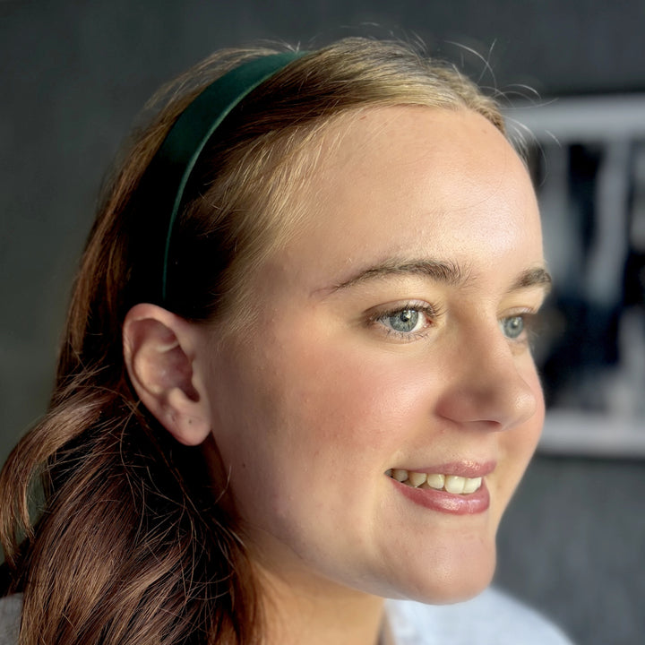 Dark-Green-Hair-Band