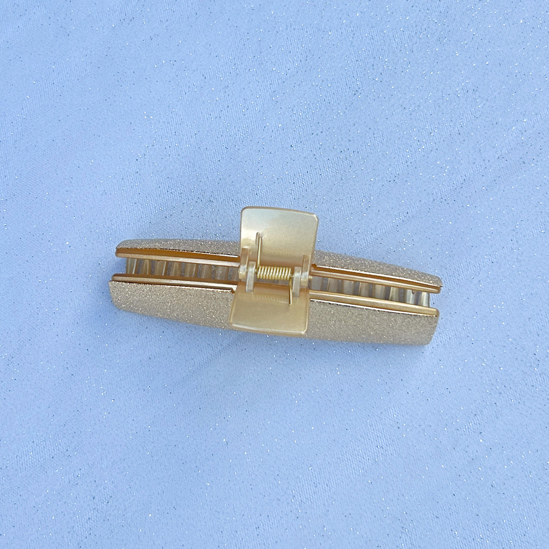 Large Hair Claw for Thick Hair Gold Clasp