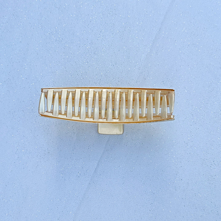 Large Hair Claw for Thick Hair Gold Jaw