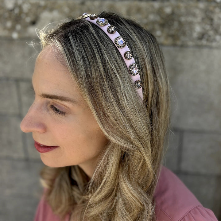 Light Pink Headband Vintage Headband