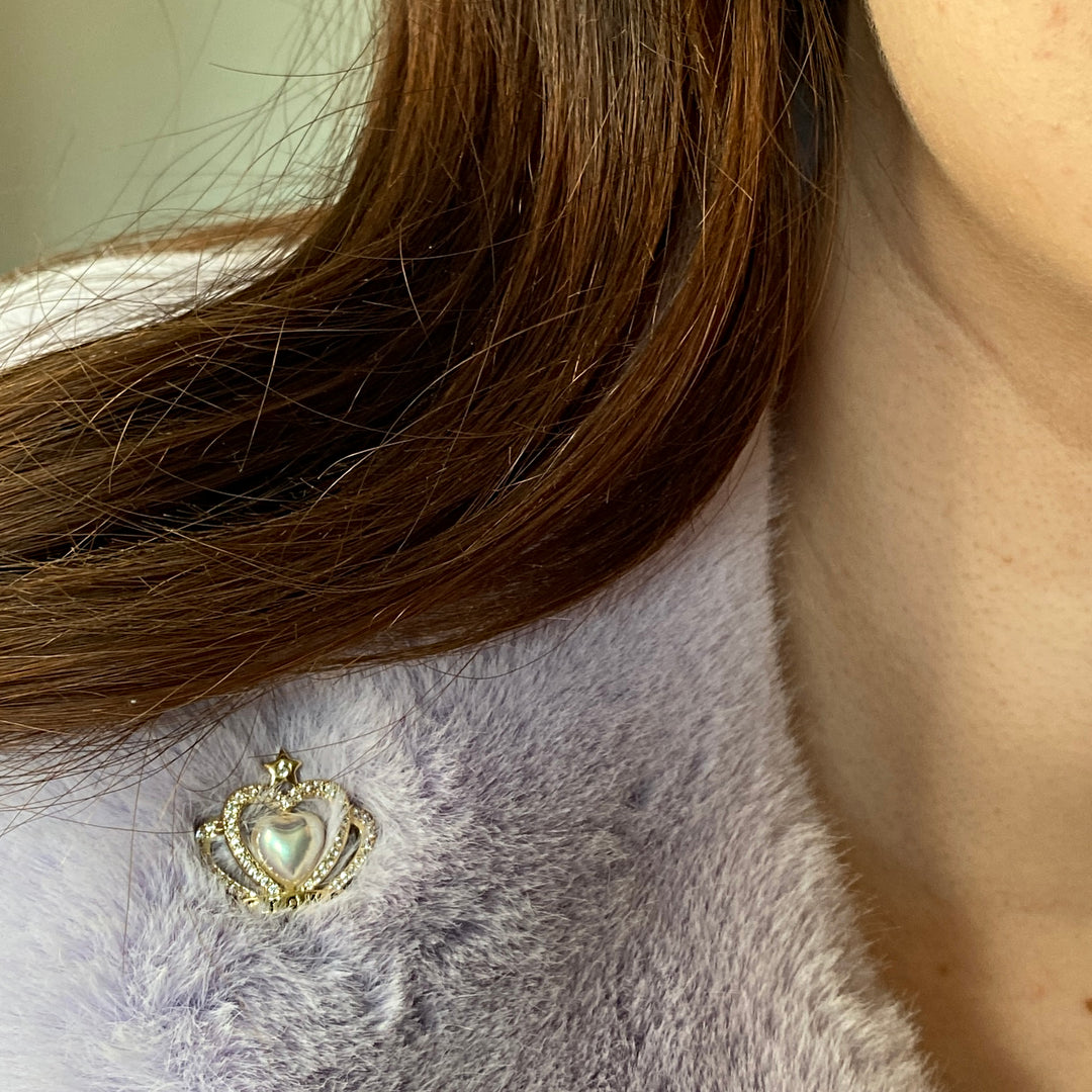 Small Brooch Crown Brooch