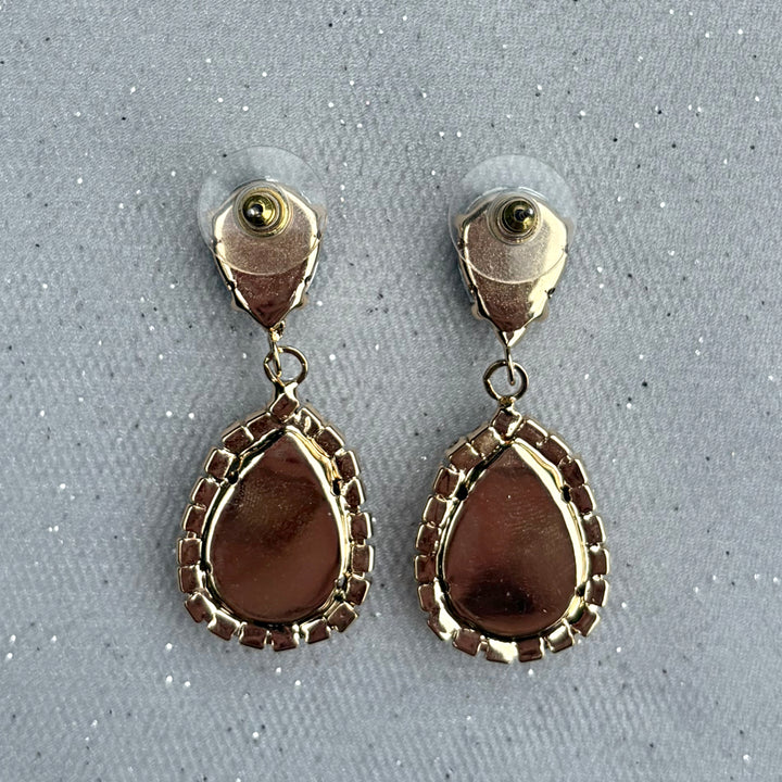 Teal Earrings Drop Earrings