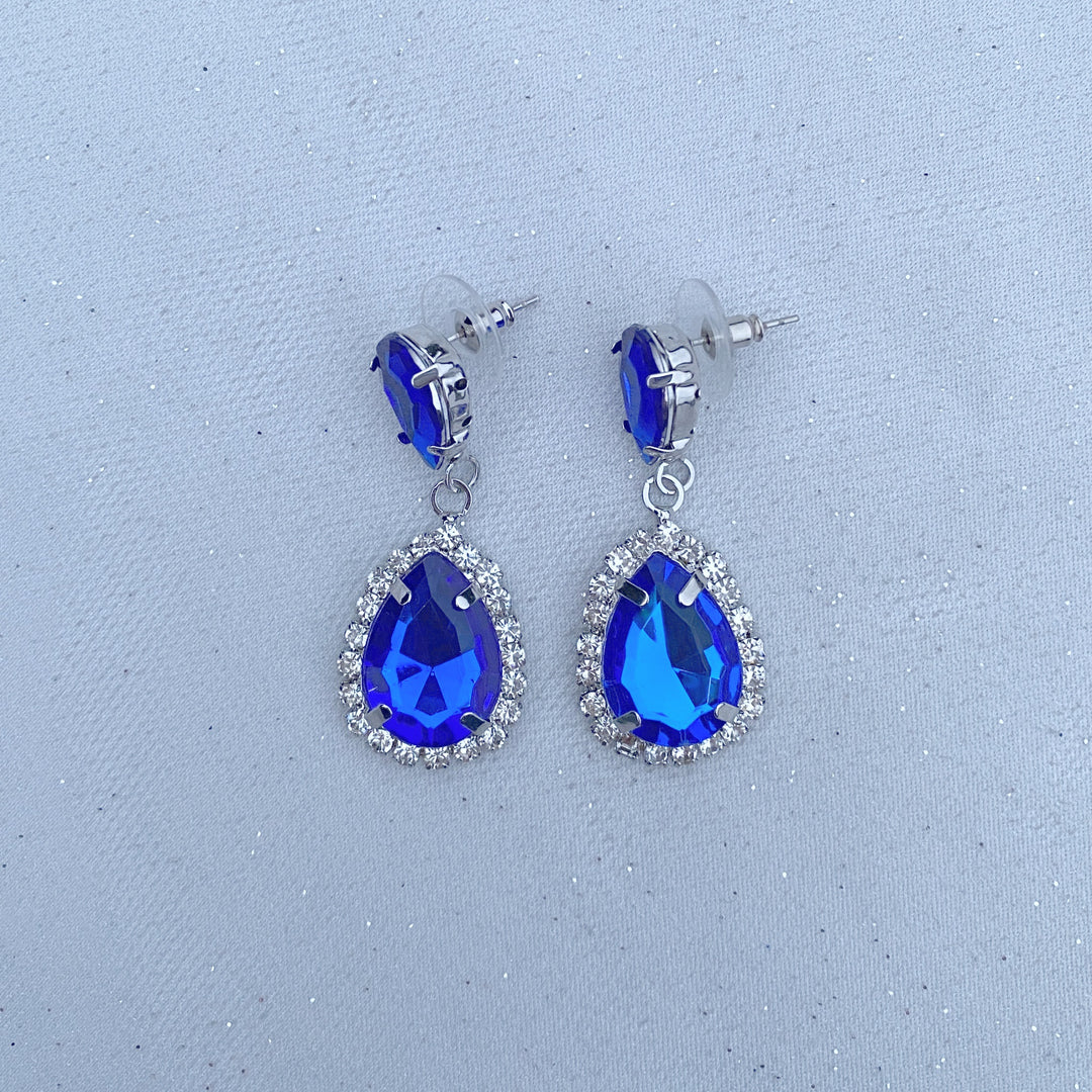 Blue Earrings Drop Earrings