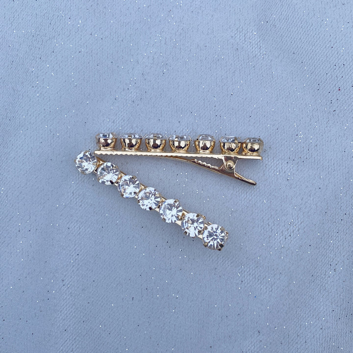 Gold Alligator Sparkly Hair Slides, Gold Hair Slides, Sparkly Hair Clips, Gold Hair Clips