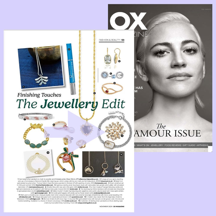 pearl brooch ox magazine