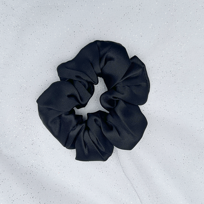 Silk Scrunchie in Black Mulberry Silk gift