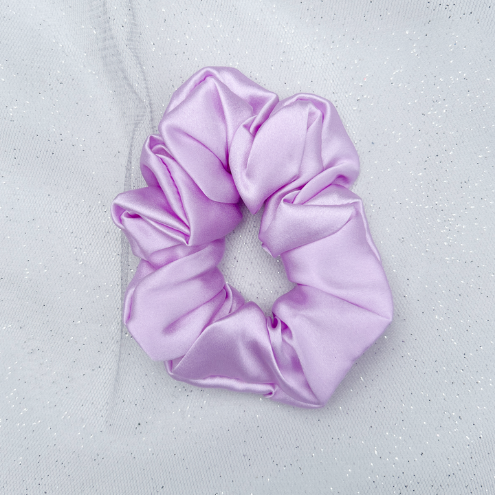 Silk Scrunchie in Lilac Mulberry Silk gift