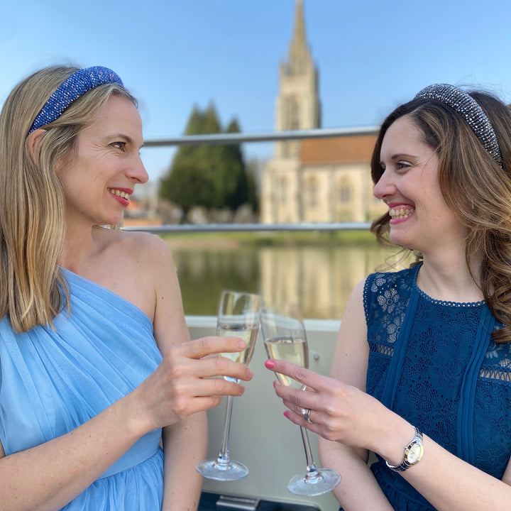 beaded headband for wedding guest