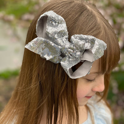 Pearl Hair Clip Set for Girls Bow – QueenMee Accessories