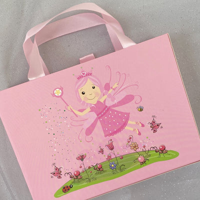 girls hair clip fairy gift set box