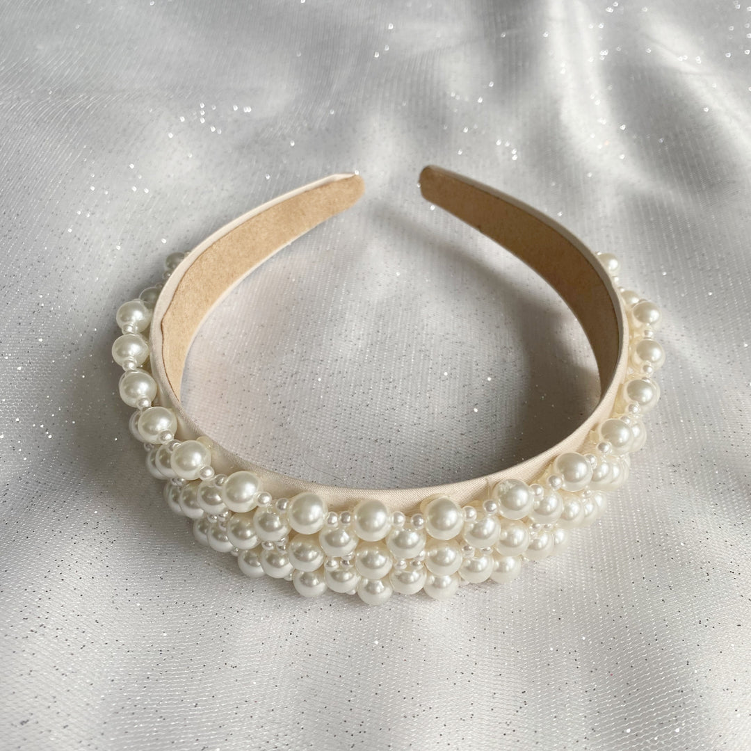 pearl headband hairband